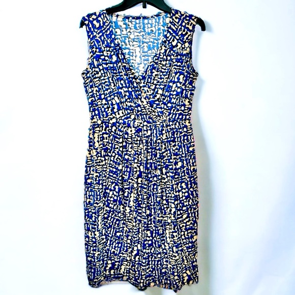 CHARTER CLUB SLEEVELESS FAUX WRAP DRESS. FLOWY AND LIGHTWEIGHT. LIKE NEW! EUC - Picture 2 of 15